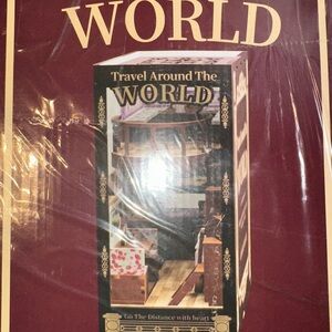 Travel Around the World DIY Book Nook